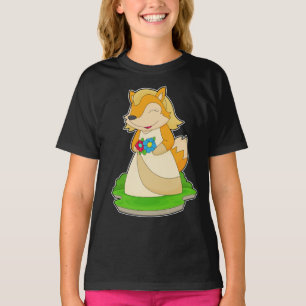 Camiseta Flores de Noiva da Raposa Casamento