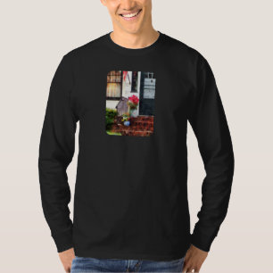 Camiseta Flores de Outono em Vasos Chiques