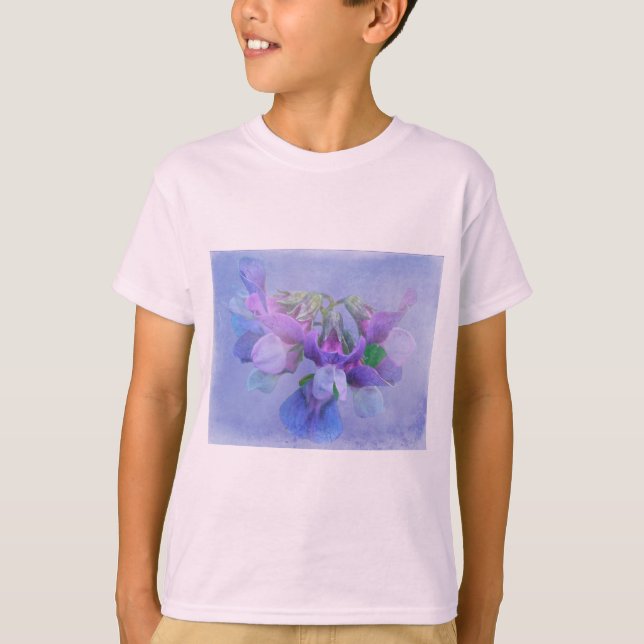 Camiseta Flores de Praia de Ervilha (Frente)