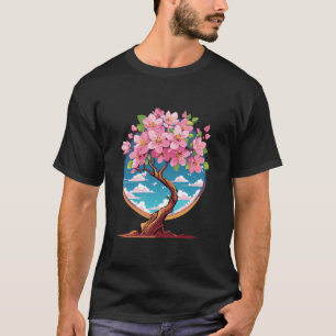 Camiseta Flores de Sakura florescem