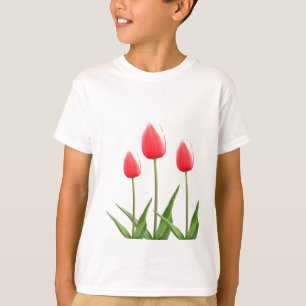 Camiseta Flores de tulipa primavera