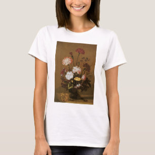 Camiseta Flores de Vida Morta em Vaso, Barroco Antigo