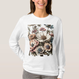 Camiseta Flores de vitaje