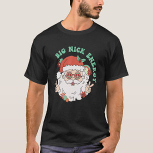 Camiseta Flores do Big Nick Energy Santa Claus