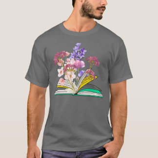 Camiseta flores do livro C 1