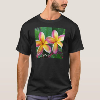 Camiseta Flores do Plumeria de Maui Havaí