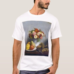 Camiseta Flores e Frutas, Henri Fantin-Latour