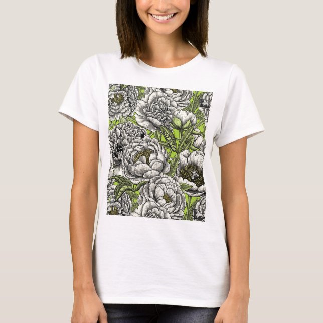 Camiseta Flores e mariposas (Frente)