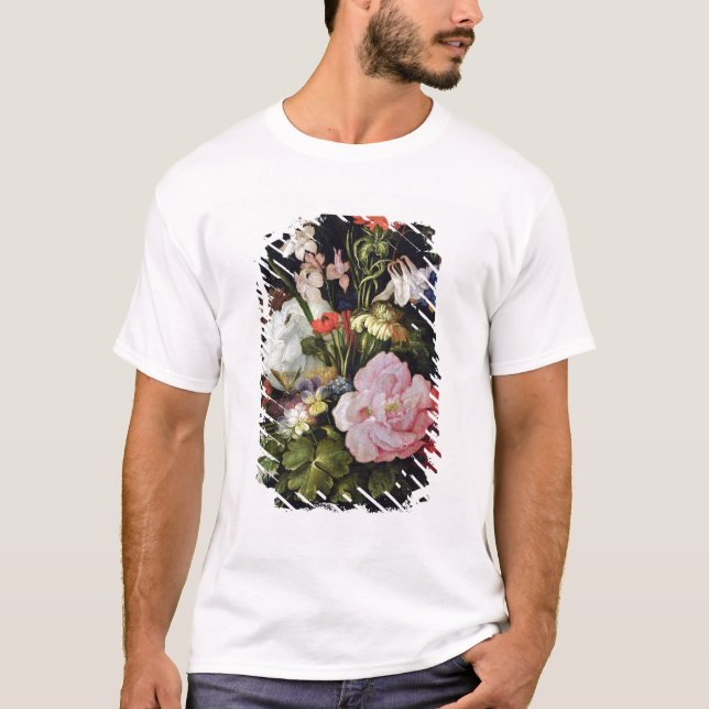 Camiseta Flores em um vaso (Frente)