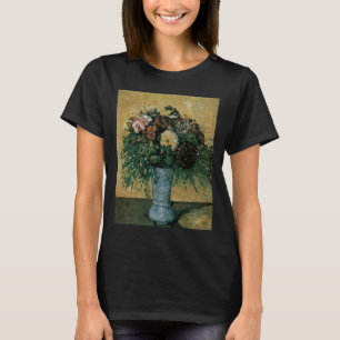 Camiseta Flores em um Vaso Azul por Paul Cezanne Arte Vinta