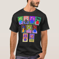 Camiseta Flores em Vasos