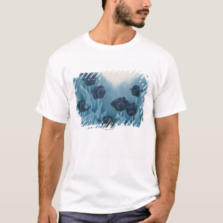 Camiseta Flores escuras
