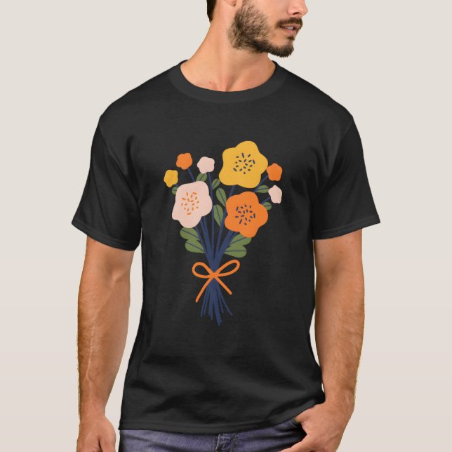 Camiseta Flores Esprit Planta Flor Floral (Frente)