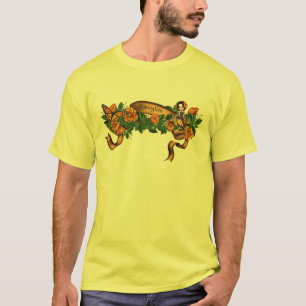 Camiseta Flores Fae da laranja da primavera