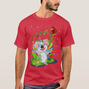 Camiseta Flores Fantasia Animal Unicorn Cute Austrália