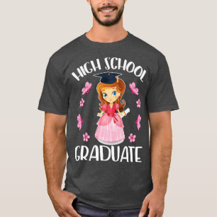 Camiseta Flores Feliz Mais velho Rapariga Formando Cla