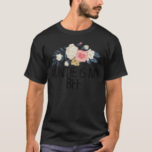 Camiseta Flores Florais A Aquarela Engraçada É Minha Bff