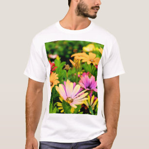 Camiseta Flores Florais, Cenário Natural- 92768