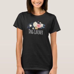 Camiseta Flores Florais Ditado de Apanhador de Cães Sarcas