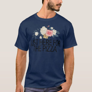 Camiseta Flores Florais Engraçadas Sarcástico Aqui Para P