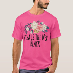Camiseta Flores Florais, Pizza Engraçada É O Novo Dizimento