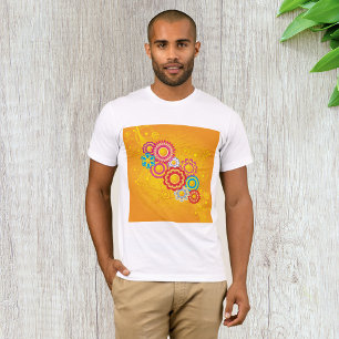 Camiseta Flores Floreadas Mens T-Shirt