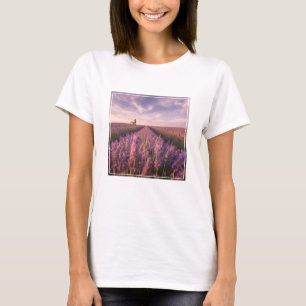Camiseta Flores França Lavanda do Sul