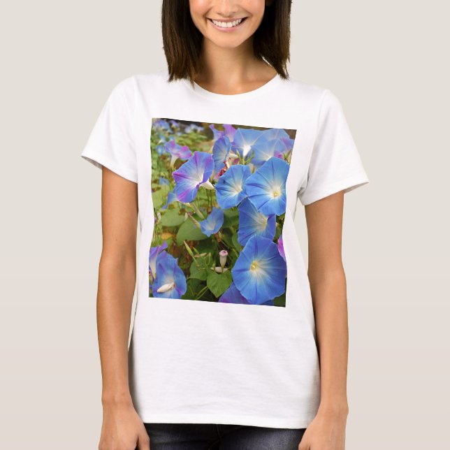 Camiseta Flores Gloriosas da Manhã (Frente)