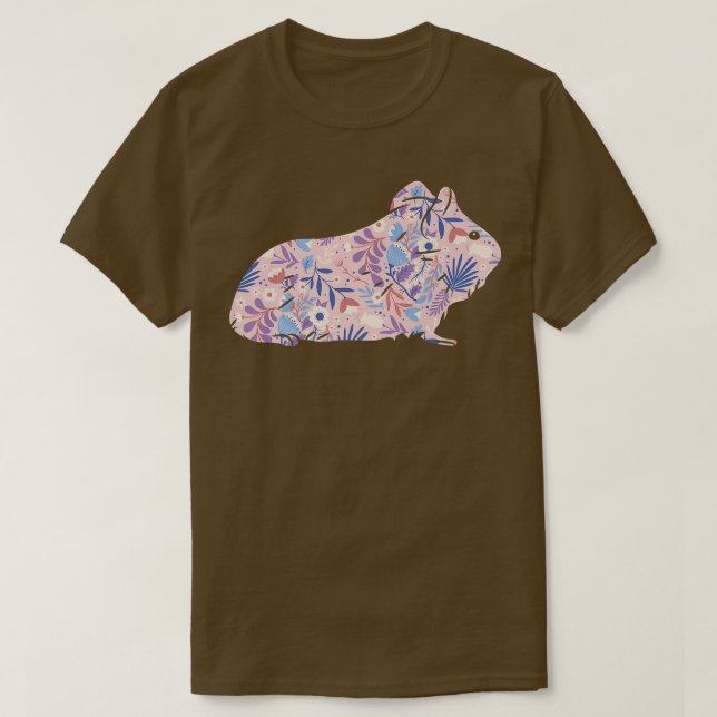 Camiseta Flores Guiné Prêmio para Suínos  (Frente do Design)