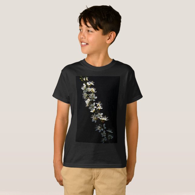 Camiseta Flores Hawthorn bcnm (Frente Completa)