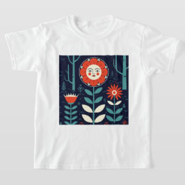Camiseta Flores humanizadas