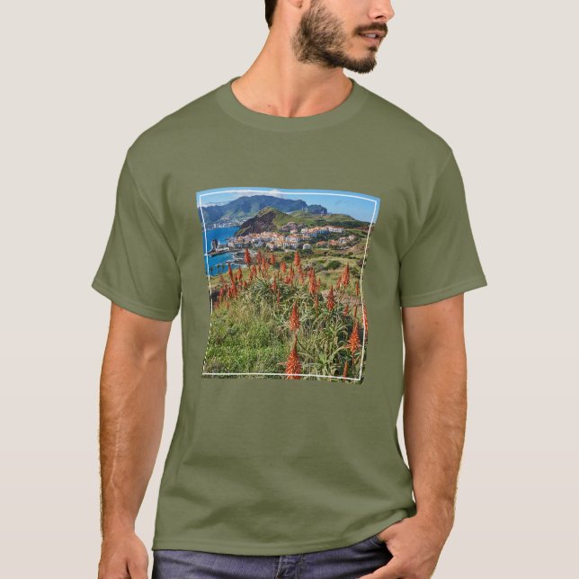 Camiseta Flores | Ilha da Madeira Portugal (Frente)