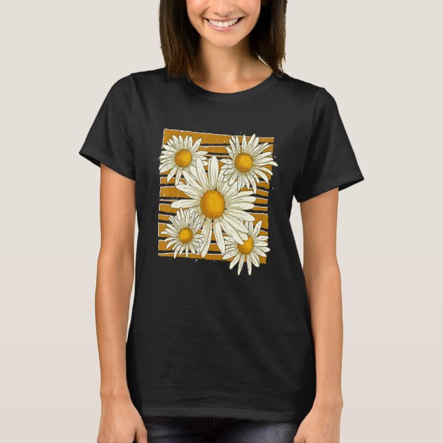 Camiseta Flores Jardim Botânico Daisy Flo (Frente)