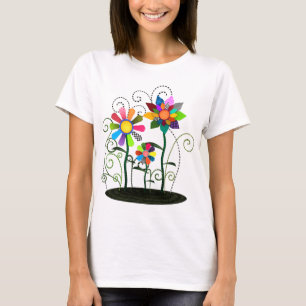 Camiseta Flores lunáticas
