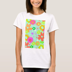 Camiseta Flores misturadas