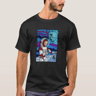 Camiseta Flores na Lua