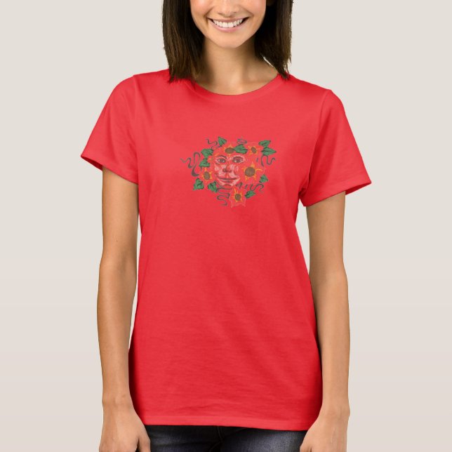 Camiseta Flores Na Minha Cara Apanharam Tee (Frente)