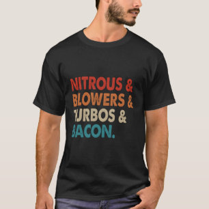 Camiseta Flores Nitrosos Turbos Bacon