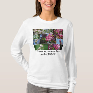 Camiseta Flores para minha mãe da Mãe Natureza! Hoodie