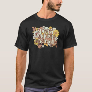 Camiseta Flores Patologistas de Língua Falante