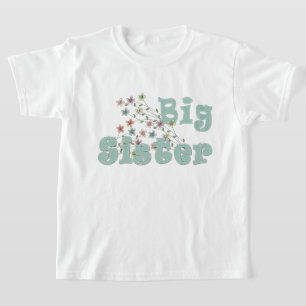 Camiseta Flores Pequenas Irmãs Grandes