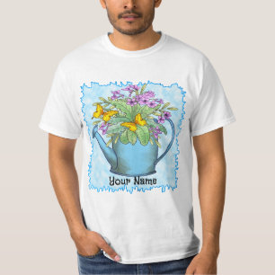 Camiseta Flores primrose Watercan