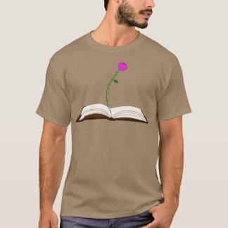 Camiseta Flores que crescem a partir do padrão 3 do livro