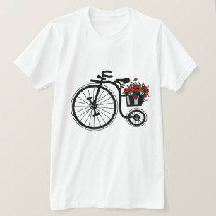 Camiseta Flores Românticas