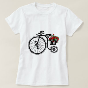 Camiseta Flores Românticas