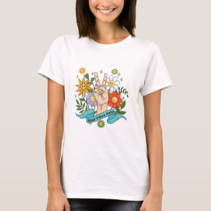 Camiseta Flores São Sempre Boas