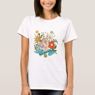 Camiseta Flores São Sempre Boas
