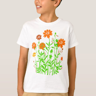 Camiseta Flores selvagens