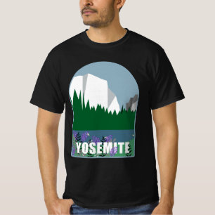 Camiseta Flores Selvagens No Parque Nacional De Yosemite