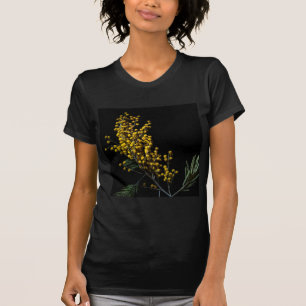 Camiseta Flores Silver Wattle
